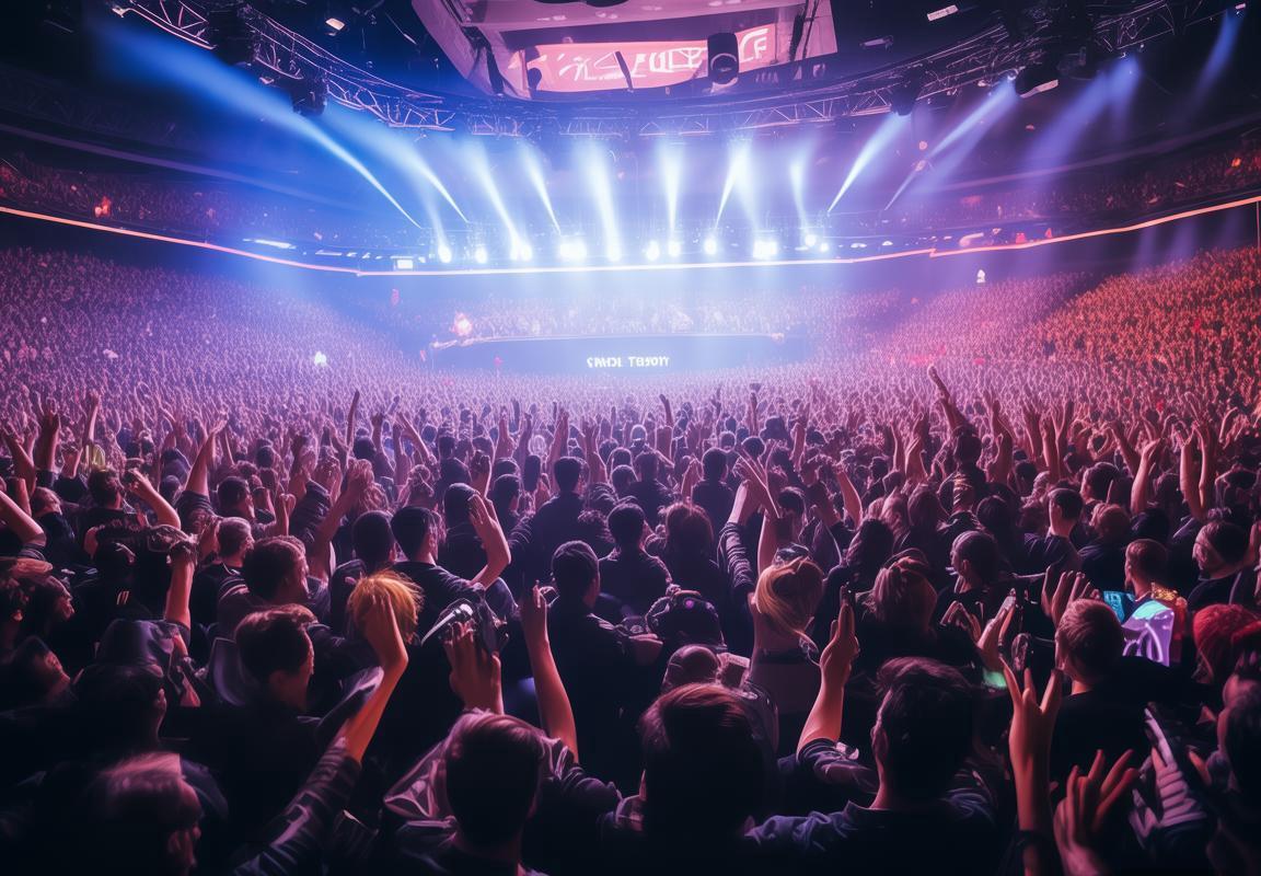 在民园广场看《王者荣耀》全国大赛